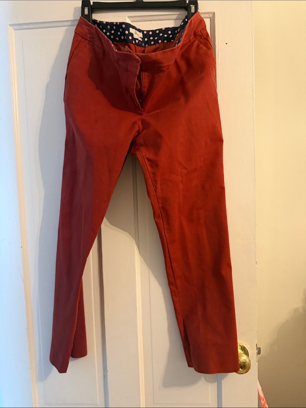 Boden Women's Rust Taper Pants